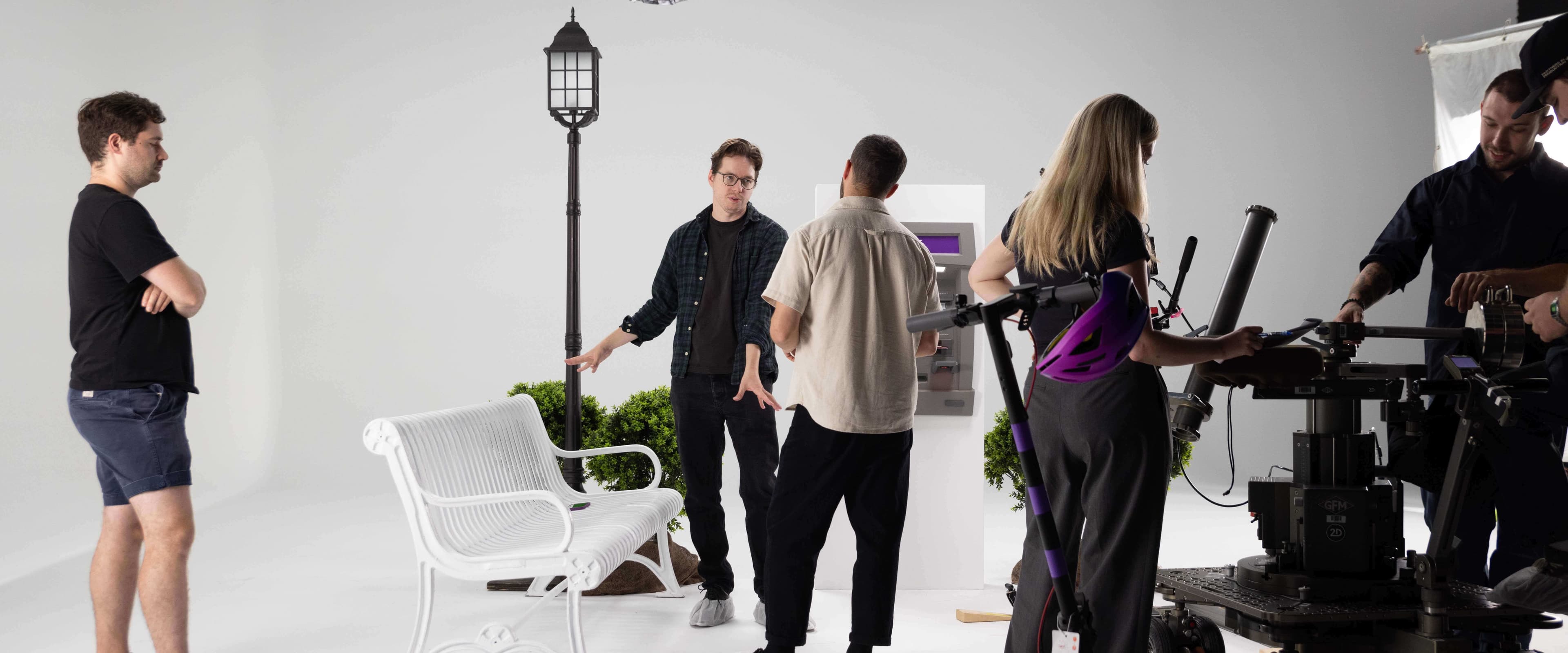 Behind the scenes on Entrust Future of Banking campaign, directed by Martin Marko