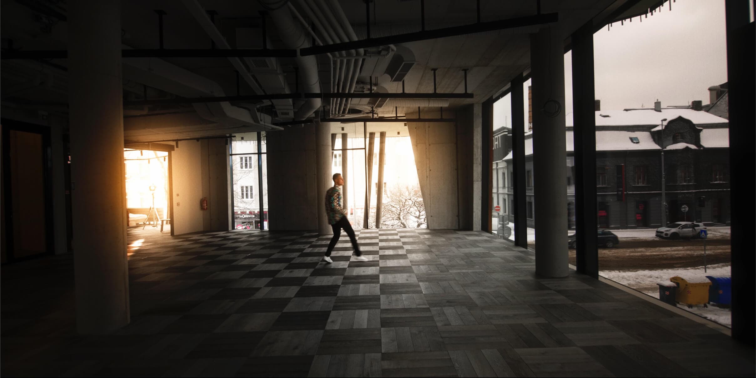 Behind the scenes — What is Space? for Depo, directed by Martin Marko