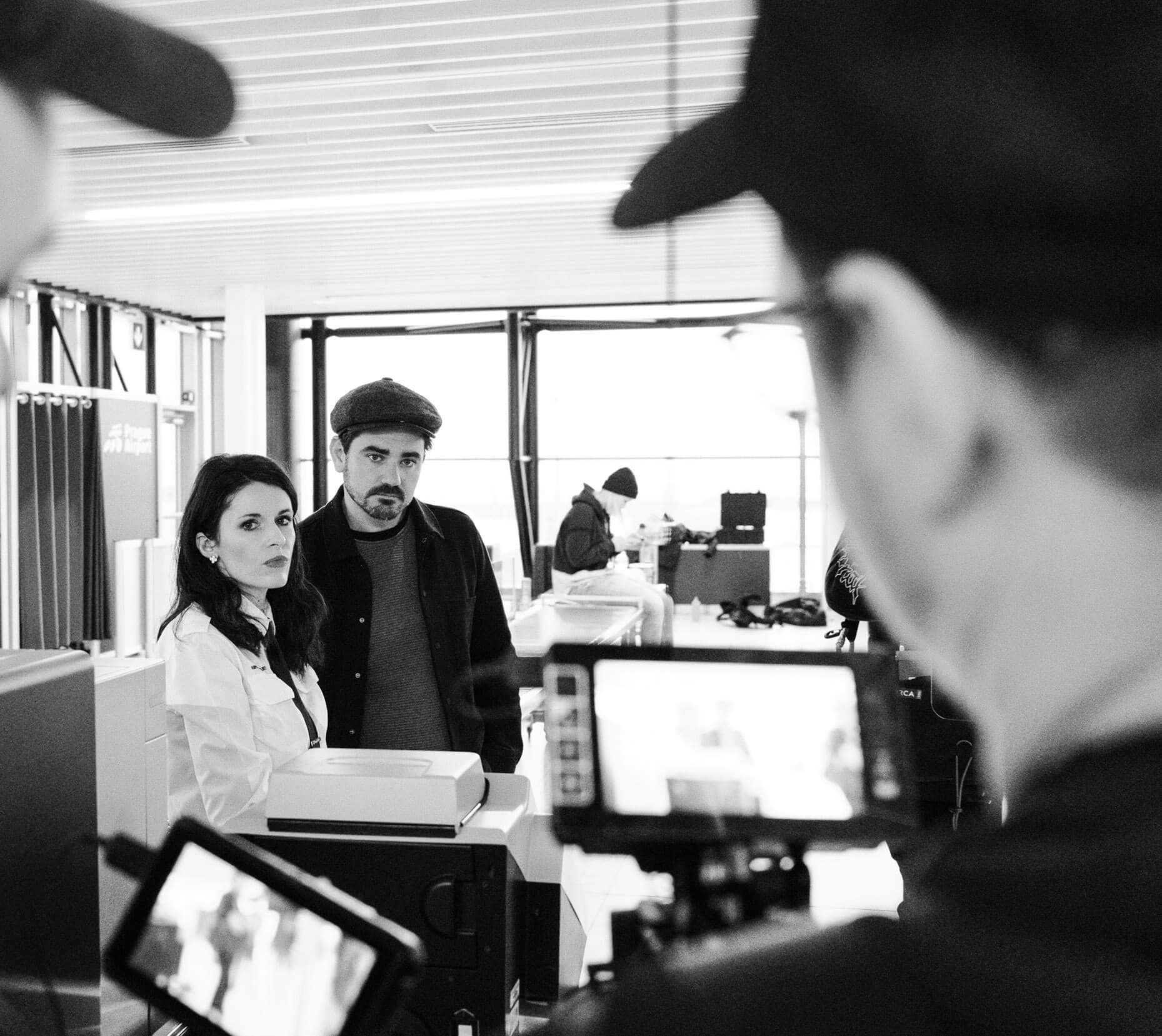 Behind the scenes — Náborec for Prague Airport, directed by Martin Marko
