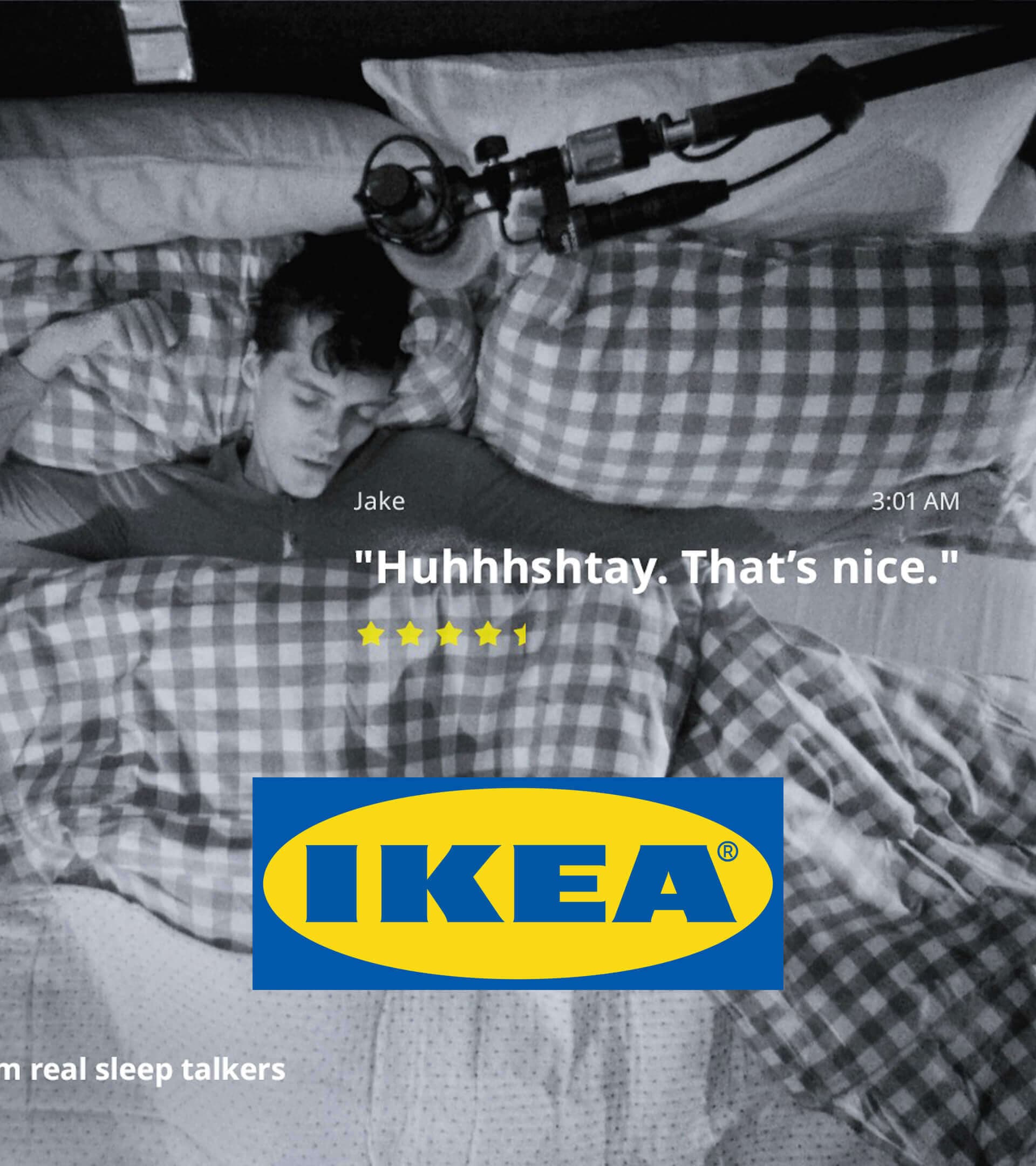 IKEA Sleep Talk Reviews — Living directed by Martin Marko for IKEA
