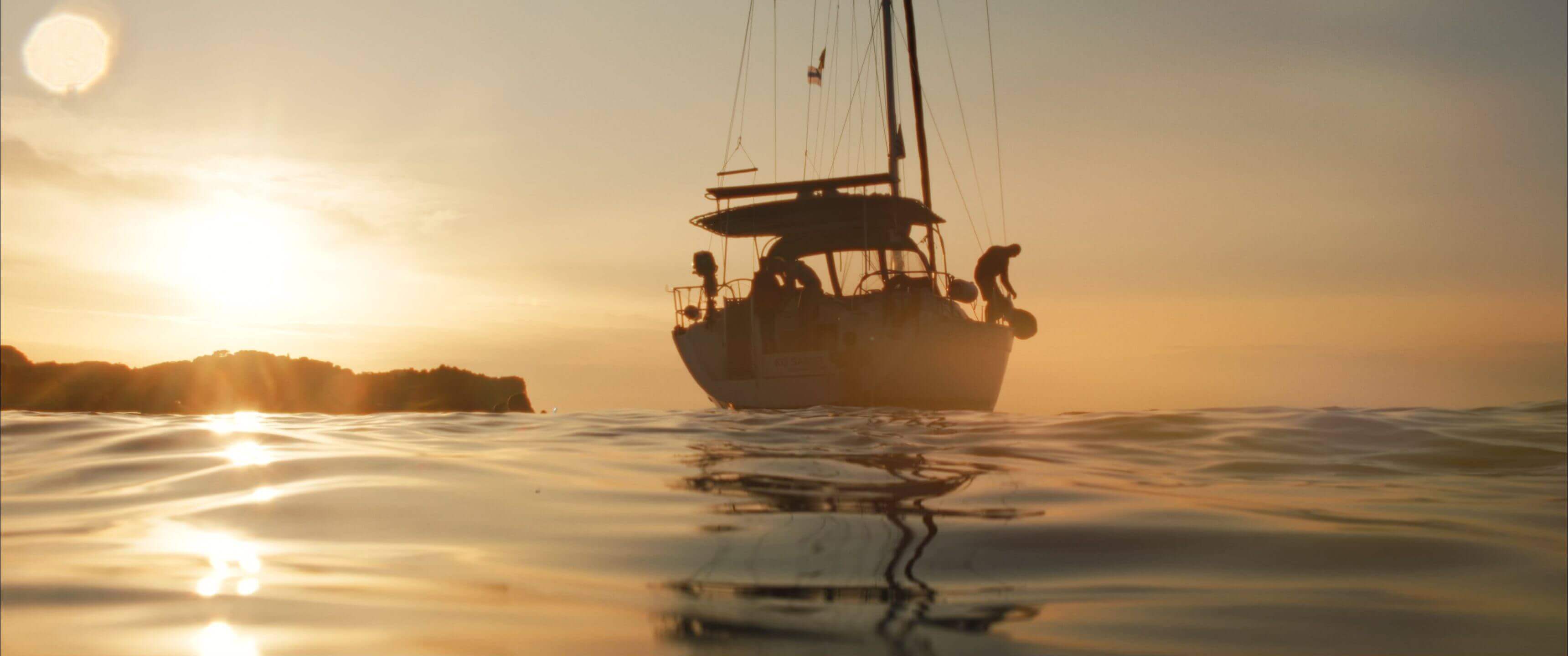 Behind the scenes — At Sea for Short Film, directed by Martin Marko