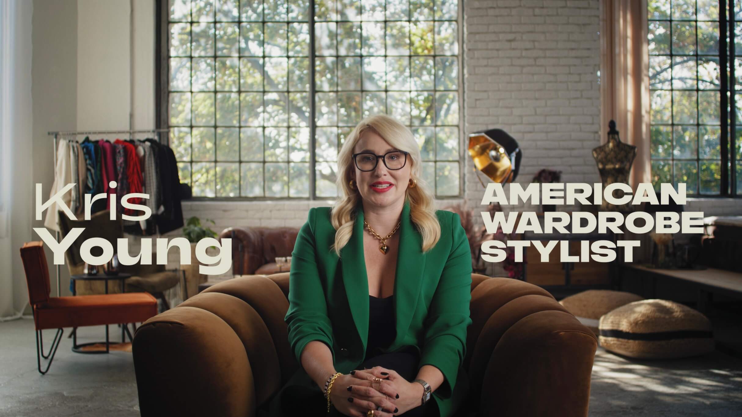 Behind the scenes — Kris Young, American Wardrobe Stylist for Kris, directed by Martin Marko