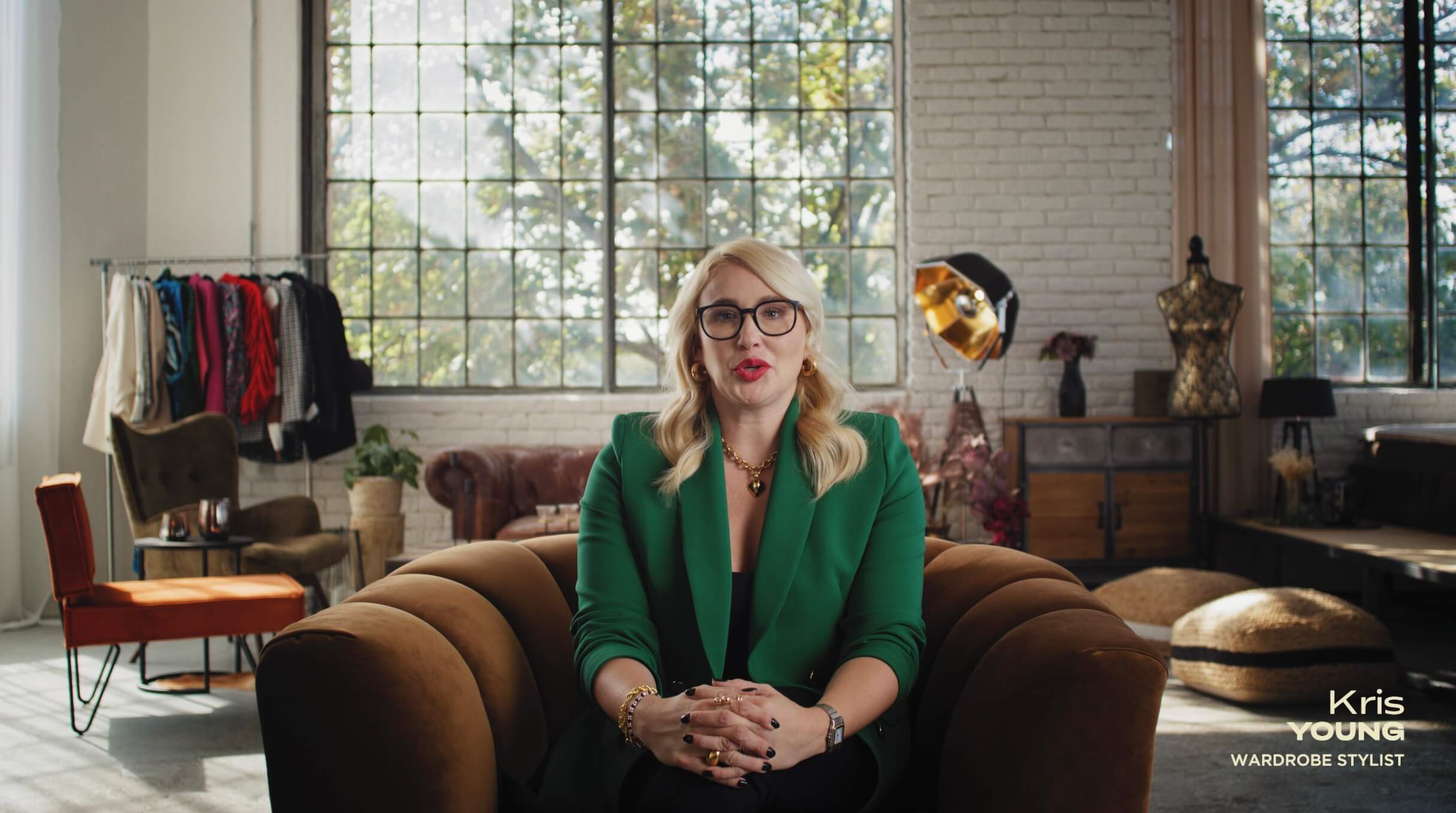 Behind the scenes — Kris Young, American Wardrobe Stylist for Kris, directed by Martin Marko